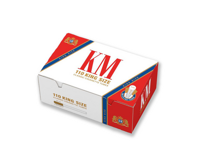 Гільзи для сигарет KM 110 (22,5 мм фільтр) (50 коробок)